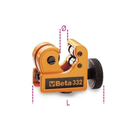 Mini tagliatubi per rame - 332 Beta