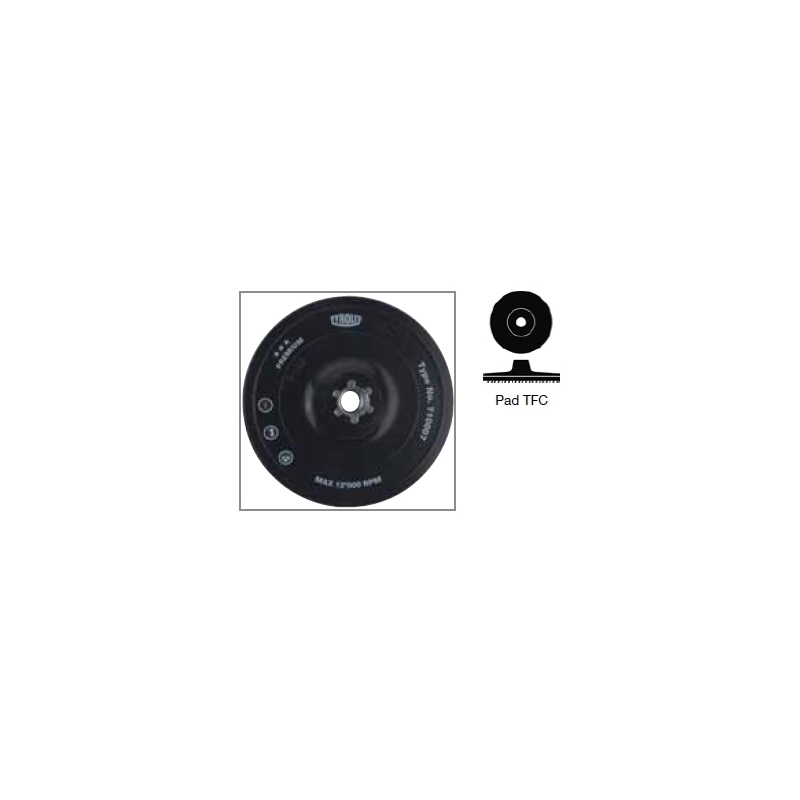 Platorello velcrato premium
