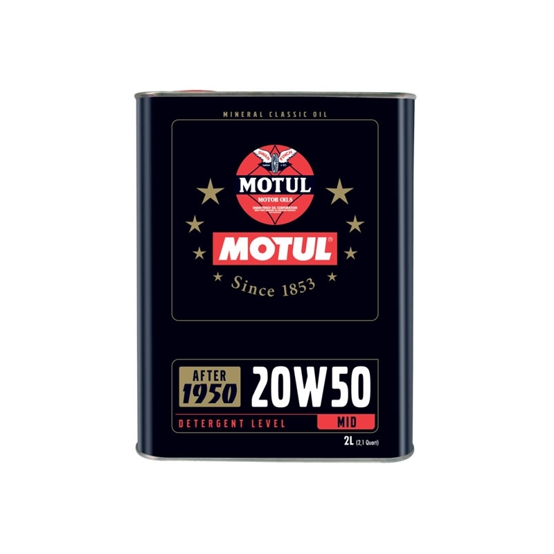 Motul SAE 50 - Olio auto storiche d'epoca
