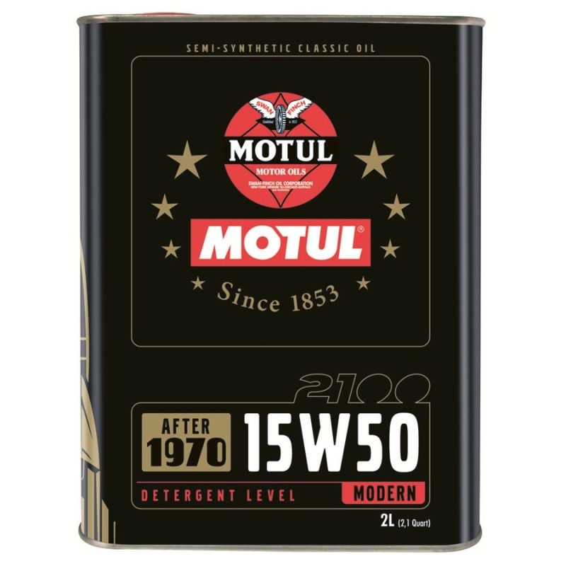 Motul 2100 15W50 - Olio auto storiche d'epoca Motul 2100 15W50 - Olio auto storiche d'epoca