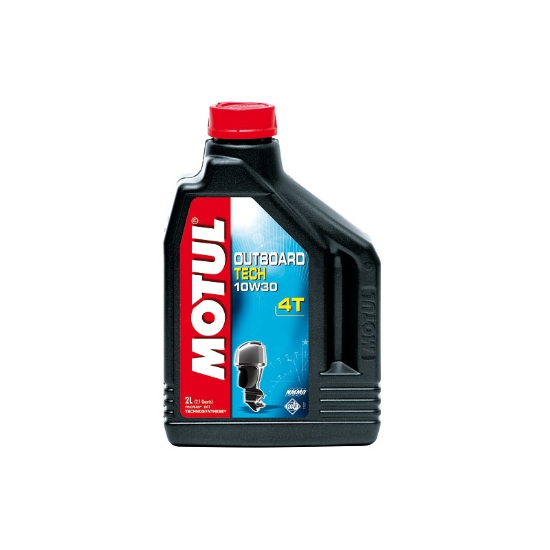 Motul Outboard Tech 4T 10W30 - Olio motore fuoribordo-entrofuoribordo
