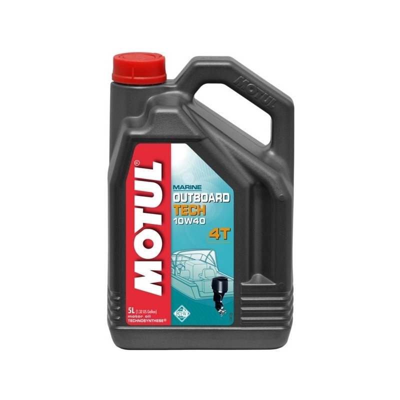 Motul Outboard Tech 4T 10W40 - Olio motore fuoribordo