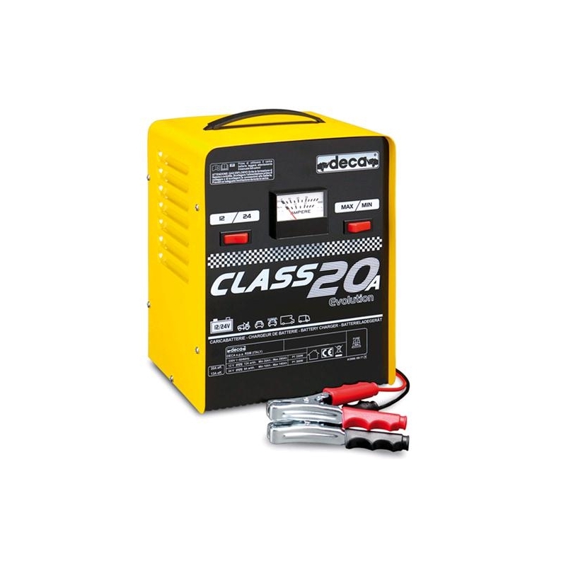 Caricabatterie per auto portatile 12A - 20A - Class 